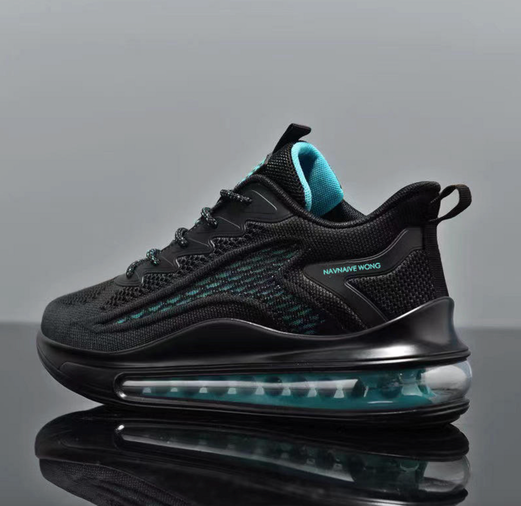 Men’s Air Cushion Running Shoes – Breathable Soft Sole Casual Sports Sneakers with Custom Logo